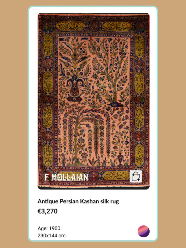 rug card design